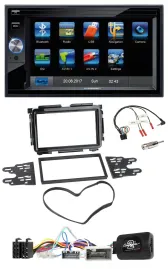 Blaupunkt SD USB TMC Bluetooth 2DIN Lenkrad Navigation für Honda HR-V RU ab 2015