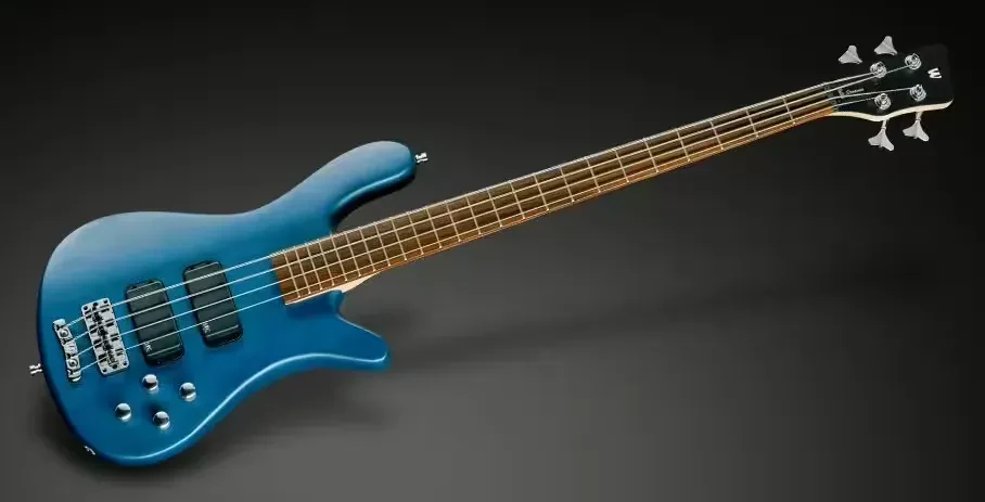 ROCKBASS Streamer Standard, 4-String - Ocean Blue Transparent Satin "B-Ware"