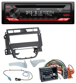 Автомагнитола для Opel Meriva B JVC CD DAB USB Bluetooth MP3