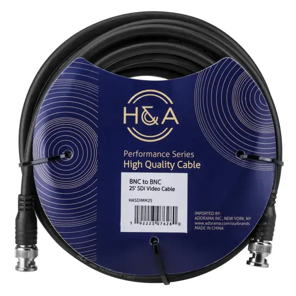 Компонентный кабель H&A SDI-MM-25 SDI Video Cable 7.6 м