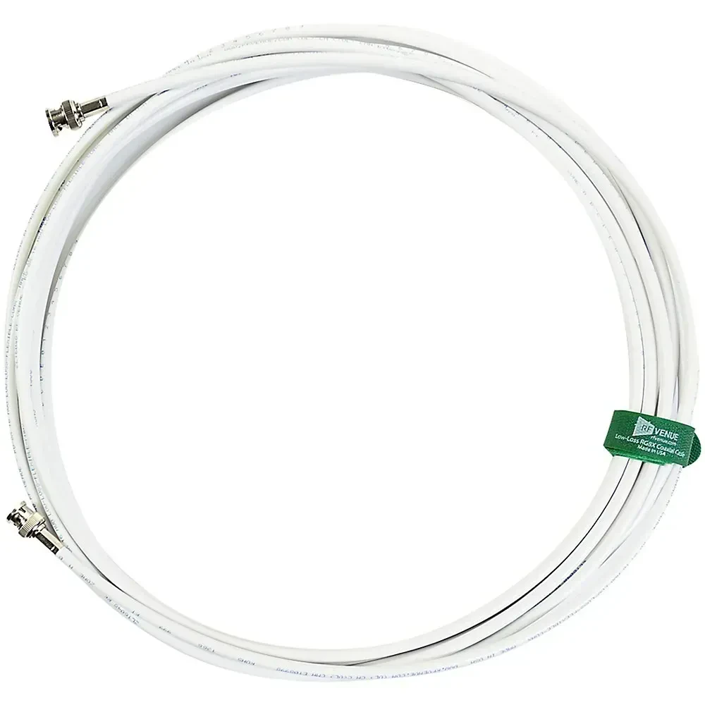 RF Venue RG8X Coaxial Cable - 25' White
