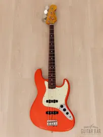 Бас-гитара Fender Jazz Bass ‘62 Vintage Reissue JB62-75US Fiesta Red Japan 2002 w/USA Pickups