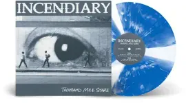 Виниловая пластинка Incendiary - Thousand Mile Stare [New Vinyl LP] Blue, Colored Vinyl, White