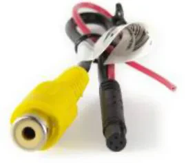 ESX VNA-RCAM-MA917 Monitor-Adapter Mini 4-pol SCF-Buchse Cinchbuchse