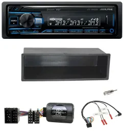 Alpine USB Bluetooth DAB Lenkrad Autoradio für Citroen C2 C3 Berlingo 02-06