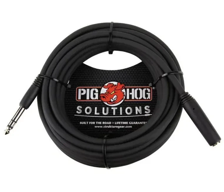 Коммутационный кабель Pig Hog PHX14-25 Black 7.6 м