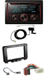 Pioneer 2DIN MP3 DAB USB CD Bluetooth Autoradio für Suzuki Jimmny GJ ab 2018
