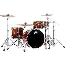 DW Collector's Vavona Exotic SonicPly 4Piece Shell Pack w22" Bass BTF