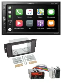 Pioneer USB MP3 DAB 2DIN Bluetooth Autoradio für LandRover Free Lander 2007-2010