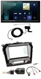 Pioneer 2DIN DAB USB Lenkrad Bluetooth Autoradio für Suzuki Vitara ab 2015
