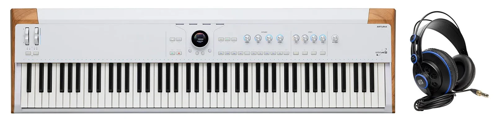 Синтезатор Arturia AstroLab 88 88-Key, MIDI DIN, USB-C, с ПО и наушниками