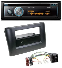 Автомагнитола для Fiat Stilo (192) 2001–2008 Pioneer MP3 DAB USB CD Bluetooth с монтажным карманом