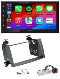 Kenwood MP3 USB DAB 2DIN Bluetooth Autoradio für Hyundai Sonata (ab 2009)