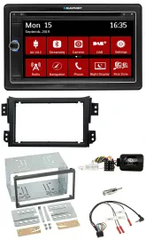 Blaupunkt Bluetooth DAB 2DIN USB DVD Lenkrad Autoradio für Opel Agila B Suzuki S