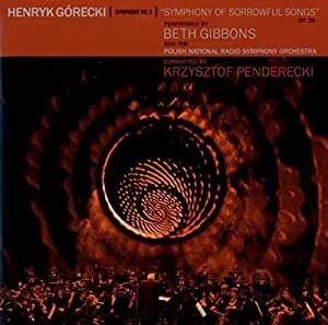 BETH GIBBONS - Henryk Gorecki: Symphony No.3 / Symphony of sorrowful songs op.36 (CD)
