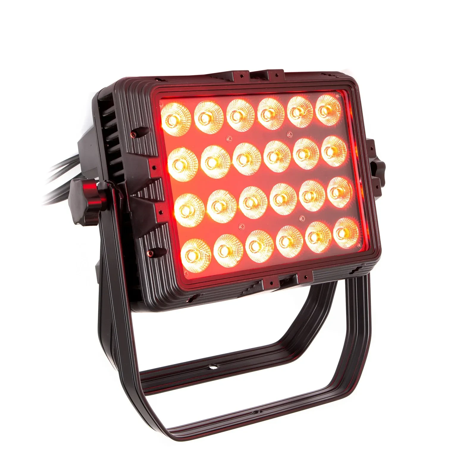 LightmaXX Vector ARC Flood 24x 10W RGBW LED Fluter IP65 DMX Steuerbar 8 Kanäle