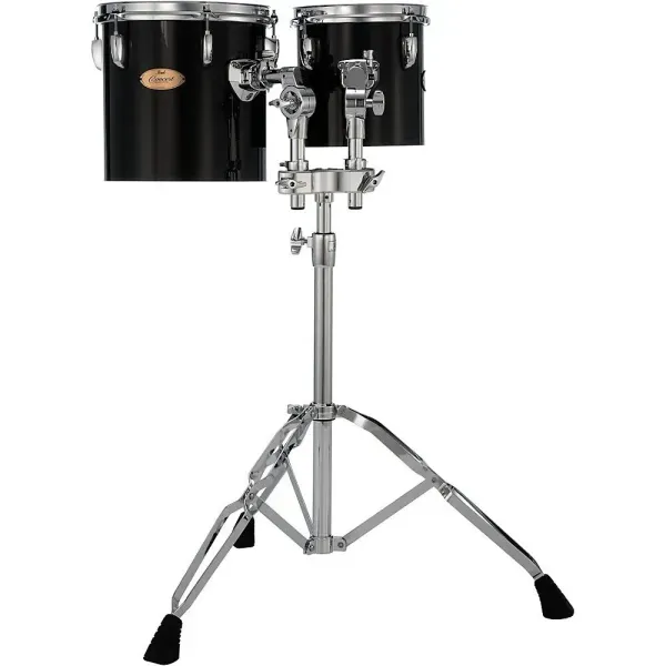 Pearl PTE Concert Single Head Tom Set BT3 & 7/8",T895 Stand 8x8, 10x10 Blk