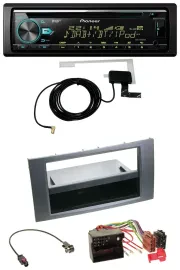 Pioneer MP3 AUX CD USB DAB Autoradio für Ford Fusion Kuga Transit 05-12 anthrazi