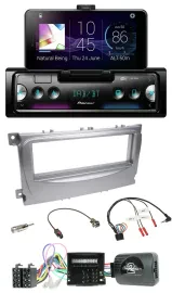 Pioneer USB Lenkrad Bluetooth DAB Autoradio für Ford Galaxy C-Max Focus Can-Bus