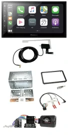 Pioneer USB Lenkrad 2DIN Bluetooth DAB Autoradio für Alfa Romeo 159 Brera Spider