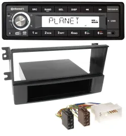 Continental USB 1DIN AUX DAB MP3 Autoradio für Kia Sorento (ab 2006)