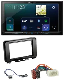 Автомагнитола для Suzuki Jimny GJ (с 2018) Pioneer 2DIN Bluetooth USB DAB MP3