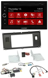 Blaupunkt Lenkrad DVD Bluetooth DAB 2DIN USB Autoradio für Land Rover Evoque ab