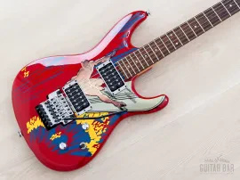 2008 Ibanez Joe Satriani Signature JS20th Silver Surfer 20th Anniversary w/ Case