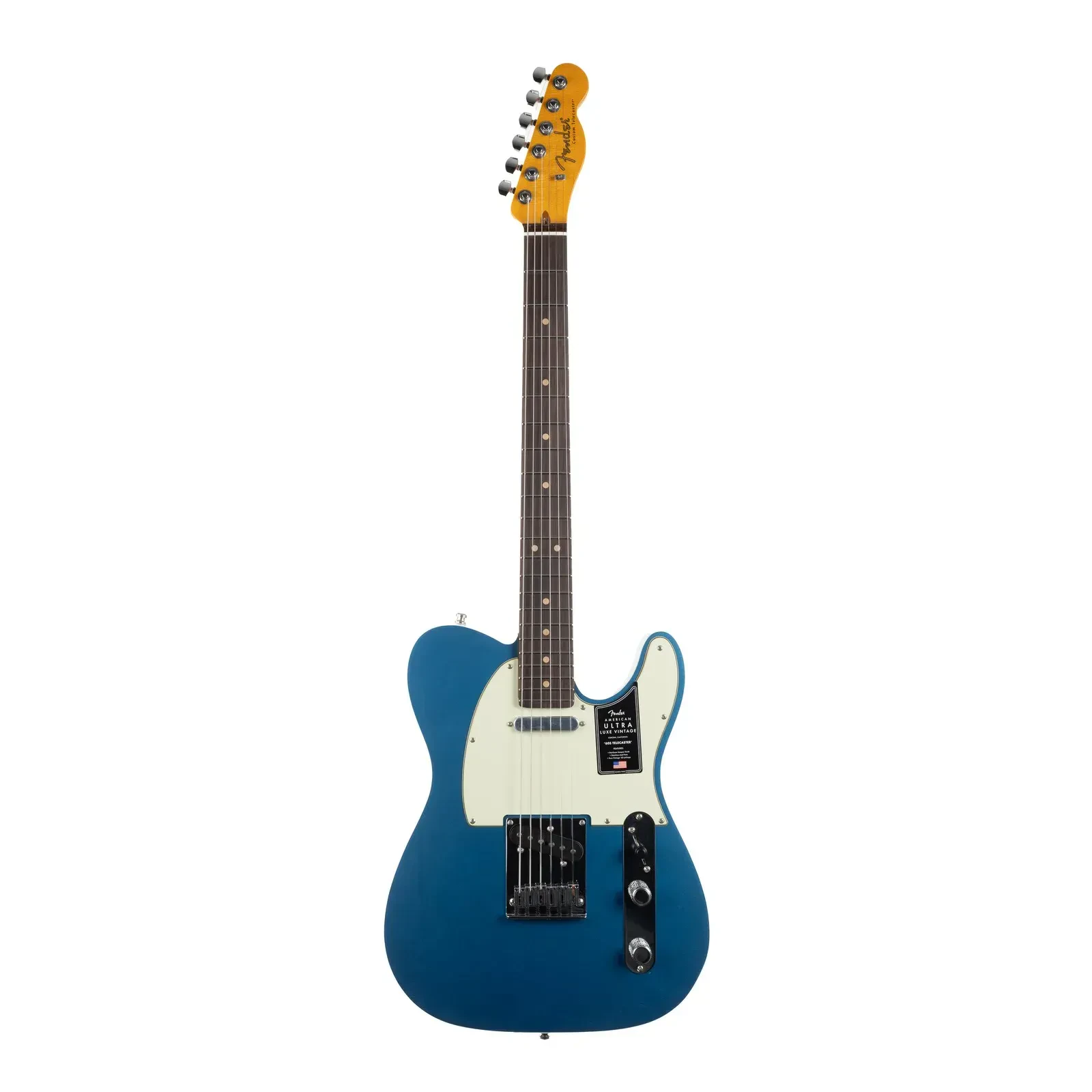 Электрогитара Fender American Ultra Luxe Vintage 60s Telecaster Custom Lake Placid Blue