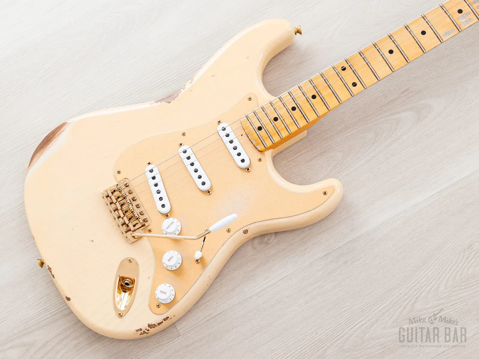 2023 Fender Custom Shop Limited Edition ‘55 Bone Tone Stratocaster w/ Case, CoA