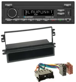 Автомагнитола для Kia Carens II (2004–2006) Blaupunkt USB, AUX, Bluetooth, MP3