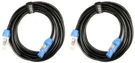Сетевой кабель American DJ SPLC15 15' Locking Power Connector (набор, 2 шт.)