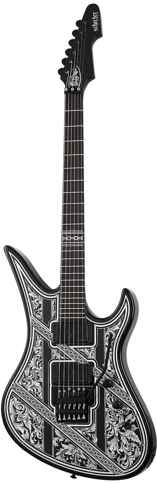 Электрогитара Schecter Avenger FR Przym Palladium Gloss Black