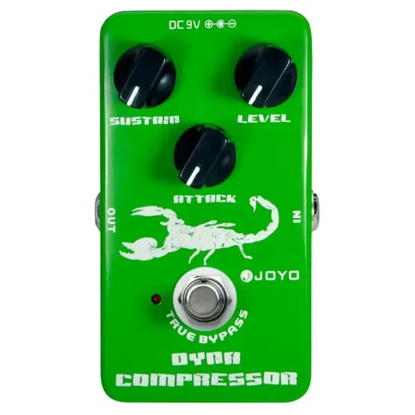 Педаль эффектов для электрогитары Joyo JF-10 Dynamic Compressor