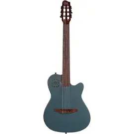 Классическая гитара с подключением Godin Multiac Mundial Nylon-String Acoustic-Electric Guitar Arctik Blue