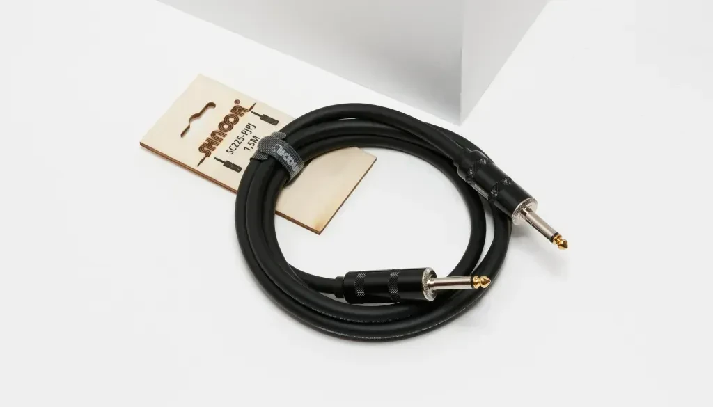 Коммутационный кабель SHNOOR SC225-PJPJ-10m Powerjack Black 10 м