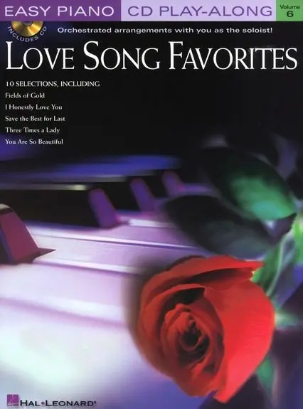 Ноты MusicSales EASY PIANO LOVE SONG FAVORITES