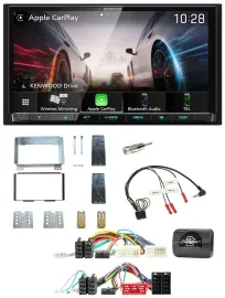 Kenwood Lenkrad 2DIN USB DAB Bluetooth Autoradio für KIA Carnival II VQ 2006-201