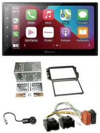 Pioneer USB MP3 DAB 2DIN Bluetooth Autoradio für Chevrolet Aveo Epica Captiva 06