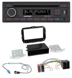 Blaupunkt MP3 USB CD Bluetooth AUX Autoradio für Alfa Giulietta ab 2013 ISO pian
