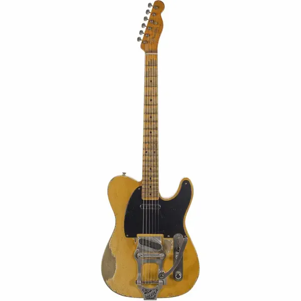 Электрогитара Fender Custom Shop Telecaster Masterbuilt by Dale Wilson Smoked Nocaster Blonde
