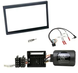 Radioset Lenkradadapter Doppel DIN Autoradio für Citroen C2 C3 Berlingo Jumpy Fi
