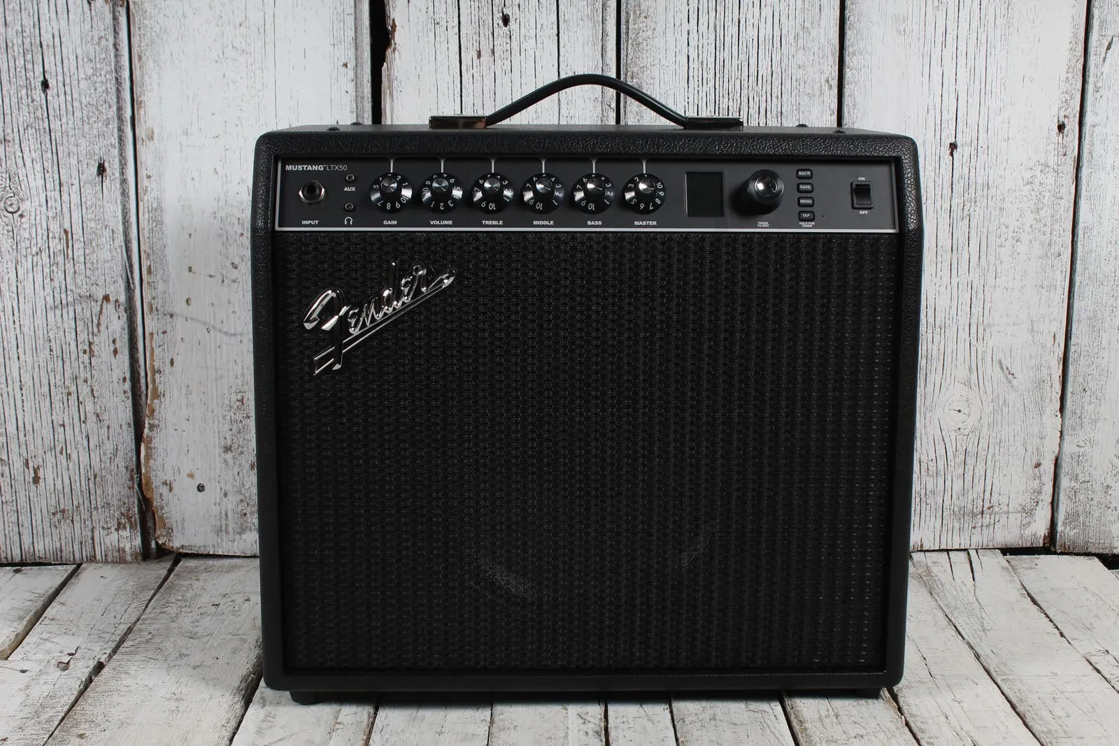 Fender Mustang LTX50 Electric Guitar Amplifier 50 Watt 1 x 12 Digital Combo Amp