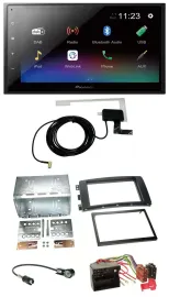 Pioneer DAB MP3 Bluetooth 2DIN USB Autoradio für Smart ForTwo 07-10 ForFour 04-0