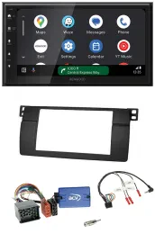 Kenwood DAB Bluetooth USB Lenkrad 2DIN Autoradio für BMW 3er E46 00-06 Profi