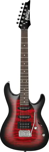 Электрогитара Ibanez GSA60QA Transparent Red Burst