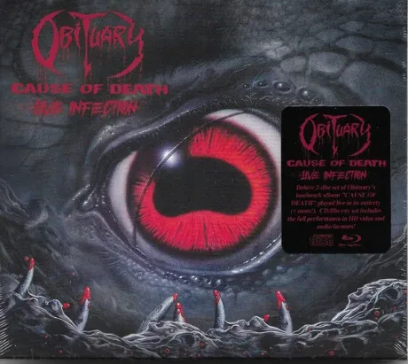 OBITUARY - Cause Of Death - Live Infection (CD+Blu-ray)