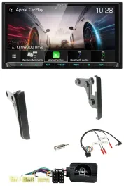 Kenwood Lenkrad 2DIN USB DAB Bluetooth Autoradio für Toyota RAV 4 2001-2005