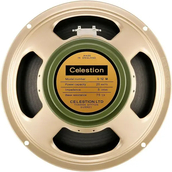 Динамик Celestion G12M Greenback 12" 20W 8 Ohm