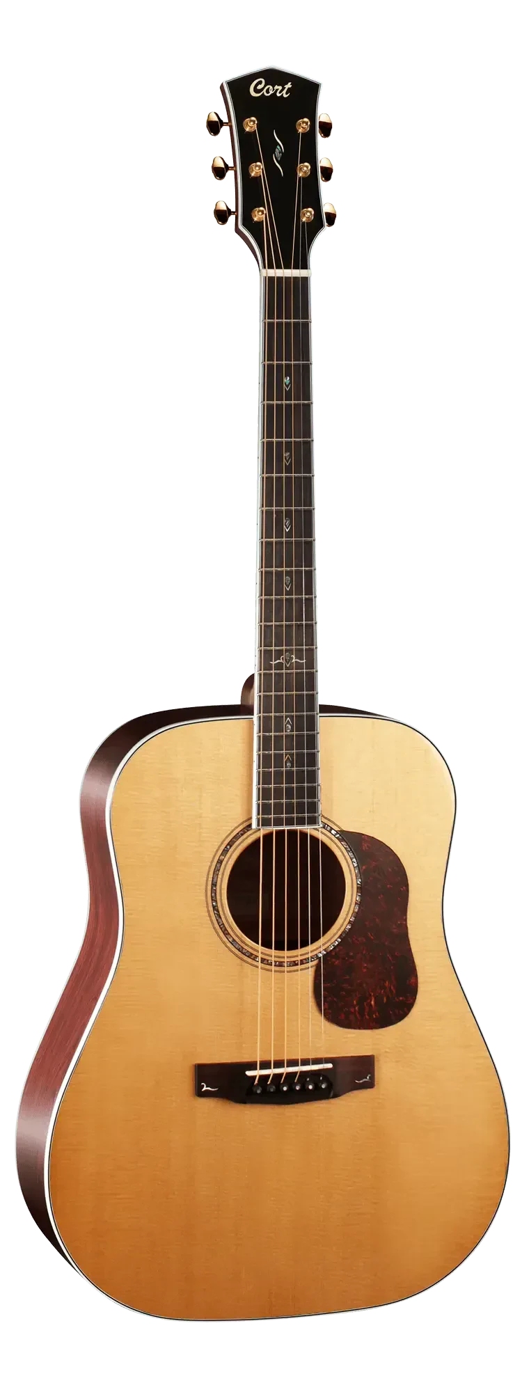 Акустическая гитара Cort Gold-D8 Dreadnought Natural Glossy